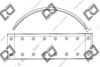 ISUZU 1471151810 Brake Lining, drum brake